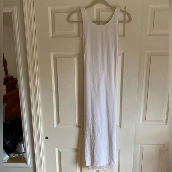 Theory White Midi Dress - Picture 2 of 10